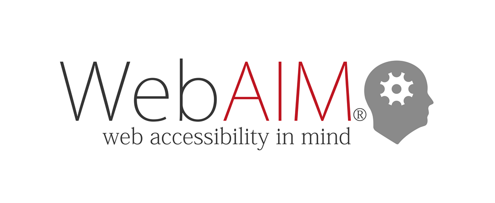 WebAIM Logo - web accessibility in mind